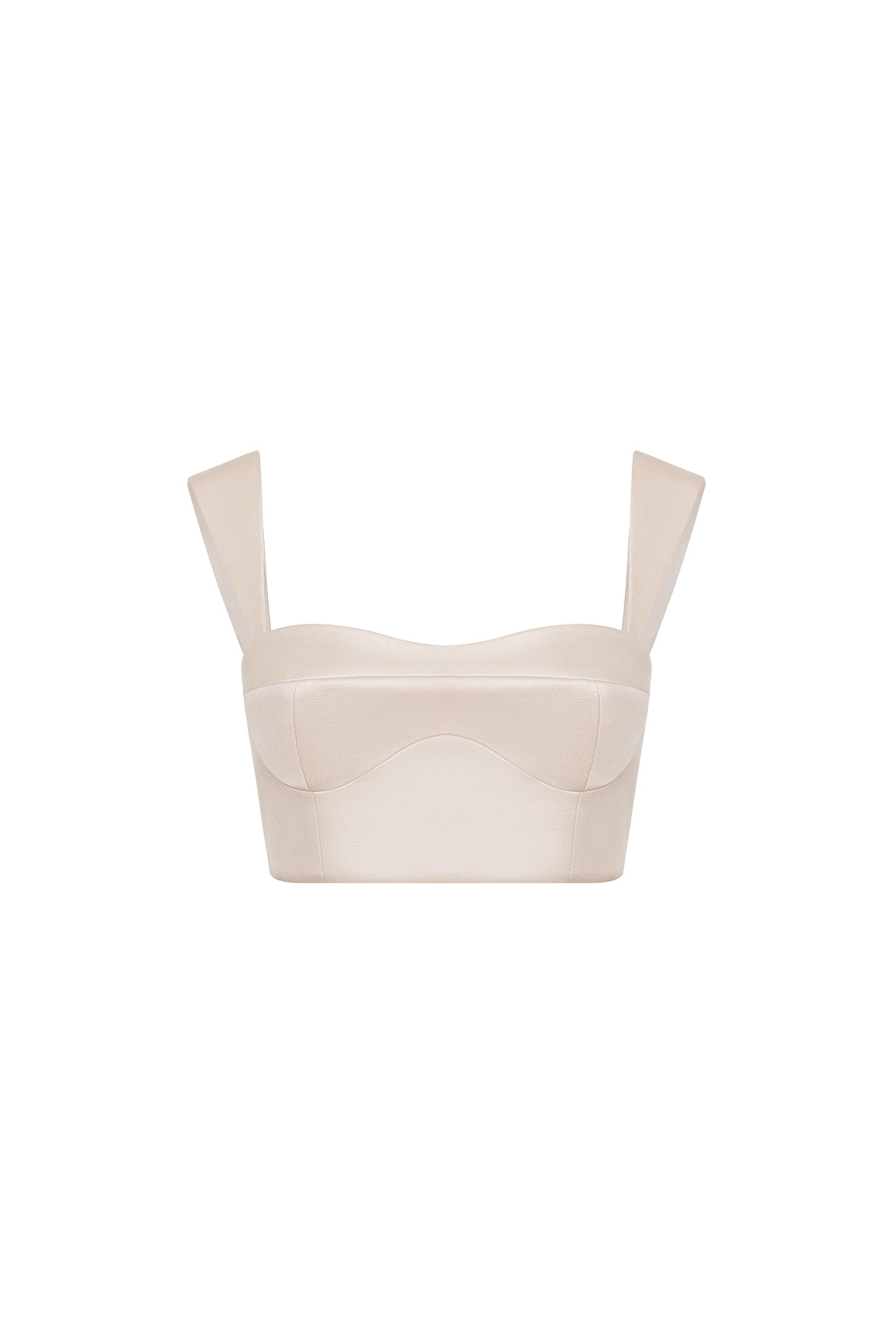 BELLE - satin top